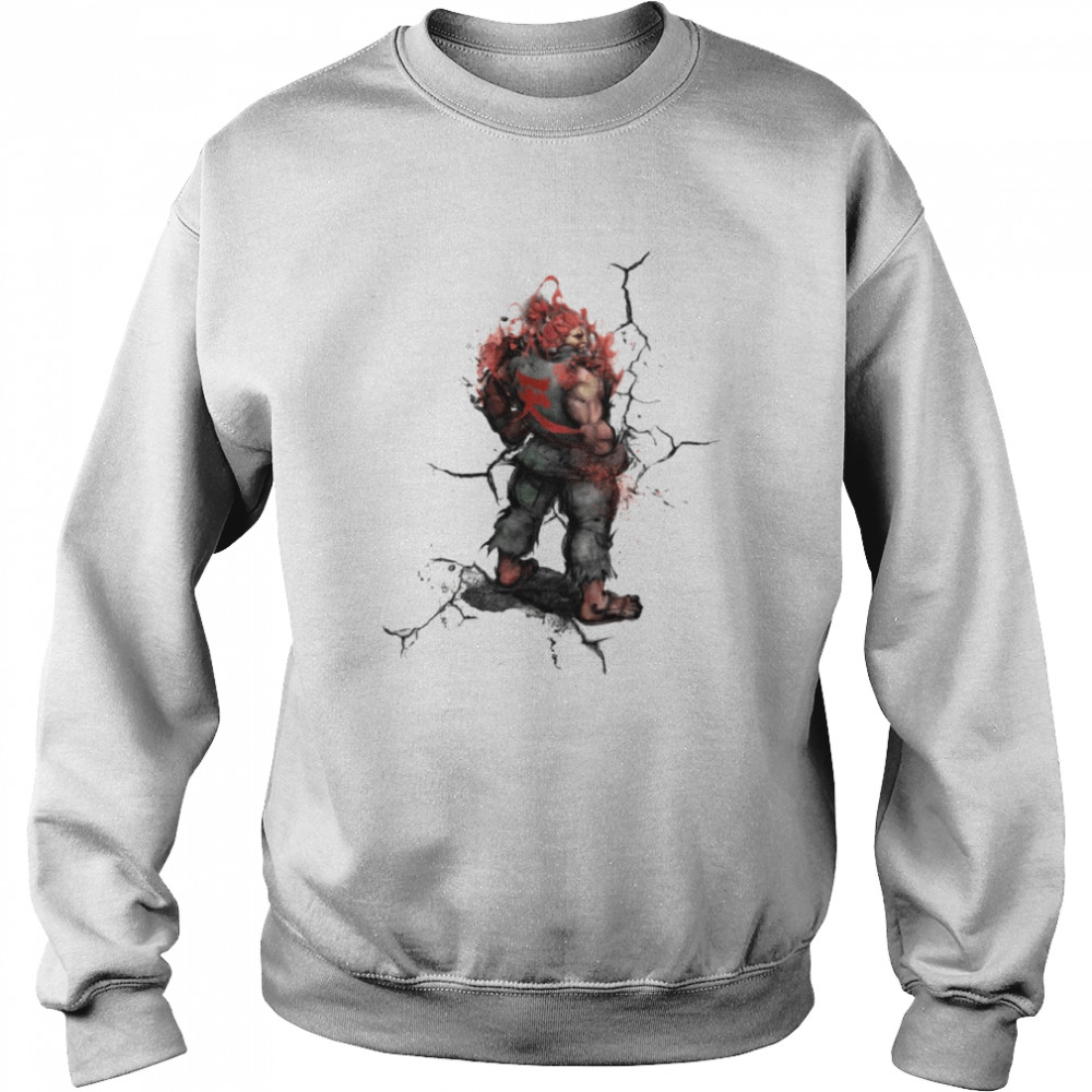 Akuma Street Fighter Shirt Unisex Sweatshirt