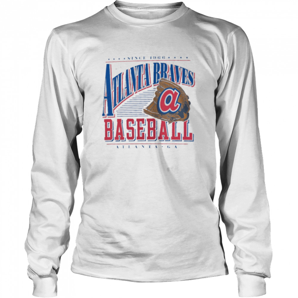 Atlanta Braves Cooperstown Collection Winning Time T- Long Sleeved T-Shirt
