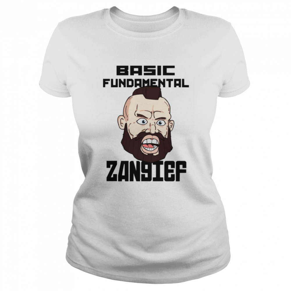 Basic Fundamental Zangief Street Fighter Shirt Classic Womens T Shirt