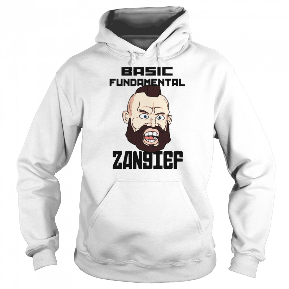 Basic Fundamental Zangief Street Fighter Shirt Unisex Hoodie