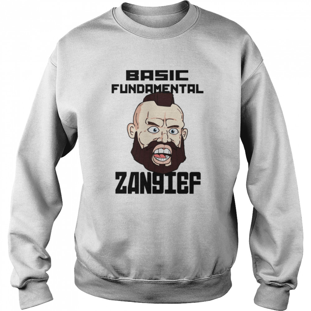Basic Fundamental Zangief Street Fighter Shirt Unisex Sweatshirt