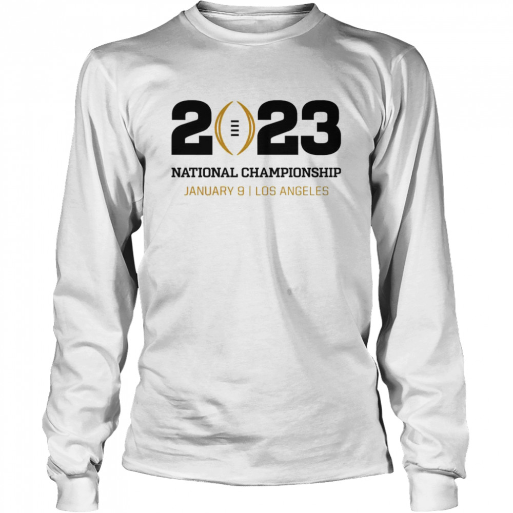College Football Playoff 2023 Los Angeles Shirt Long Sleeved T Shirt