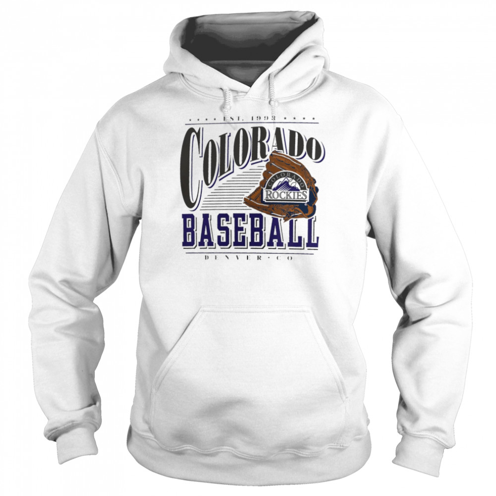 Colorado Rockies Cooperstown Collection Winning Time T- Unisex Hoodie