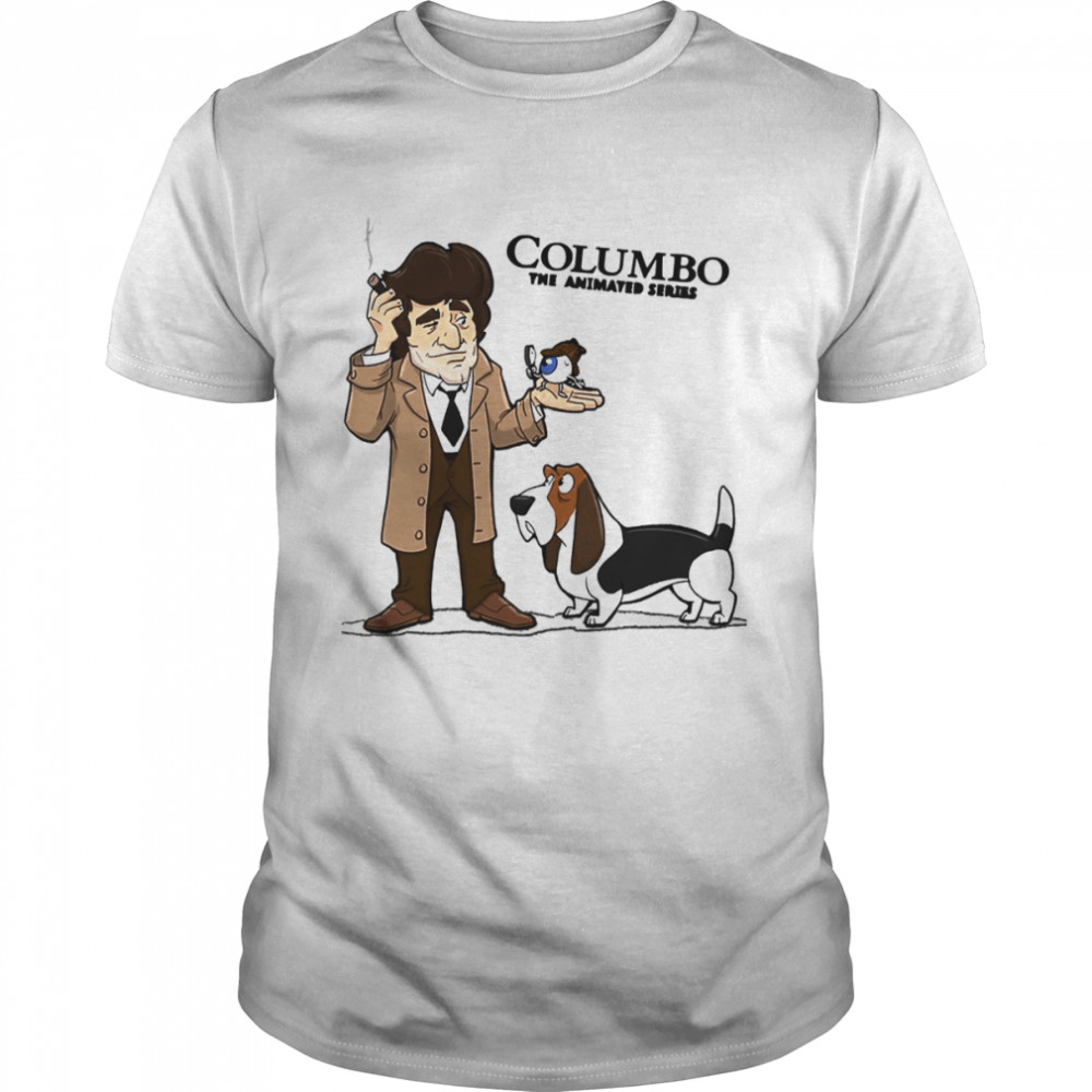 Columbo The Animated Series Vintage Photograph Funny Boys shirt