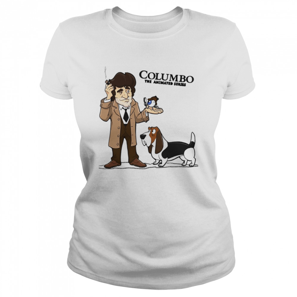 Columbo The Animated Series Vintage Photograph Funny Boys Shirt Classic Women'S T-Shirt