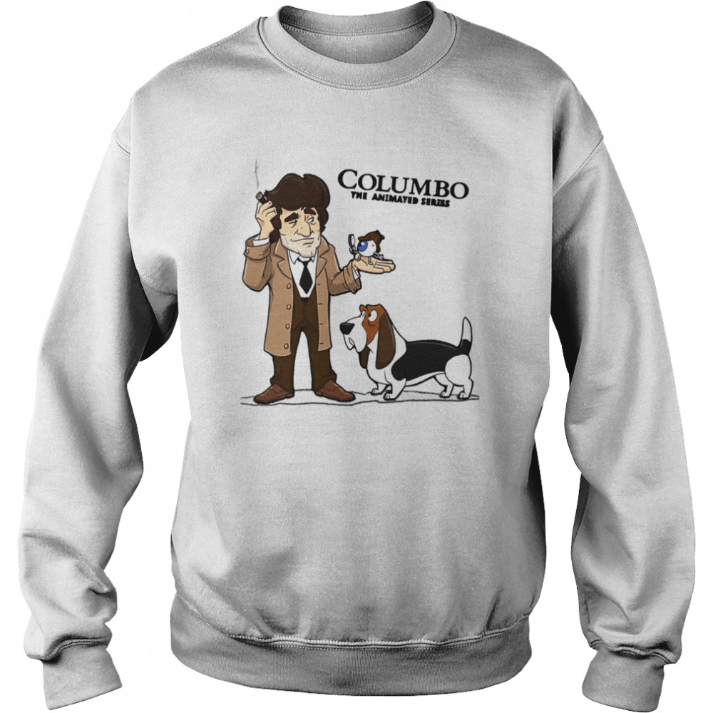 Columbo The Animated Series Vintage Photograph Funny Boys Shirt Unisex Sweatshirt