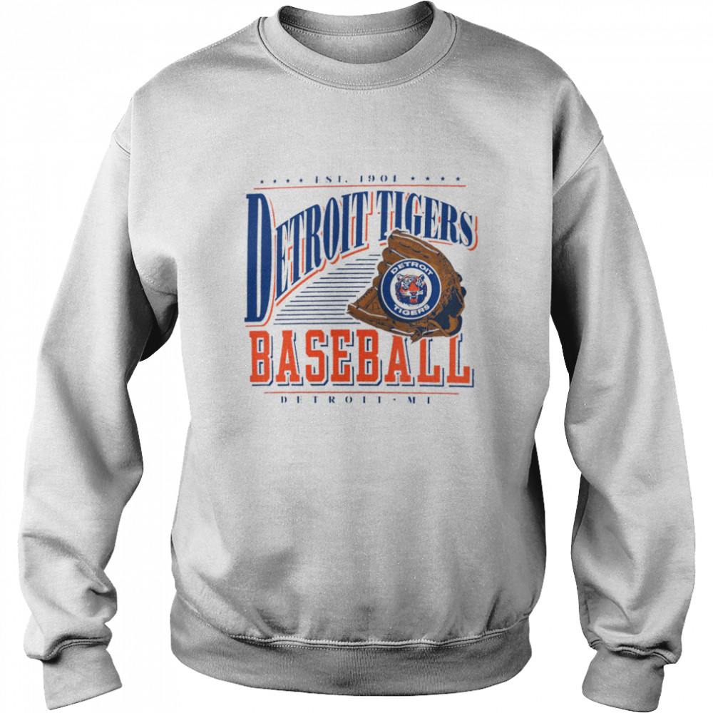 Detroit Tigers Cooperstown Collection Winning Time T- Unisex Sweatshirt