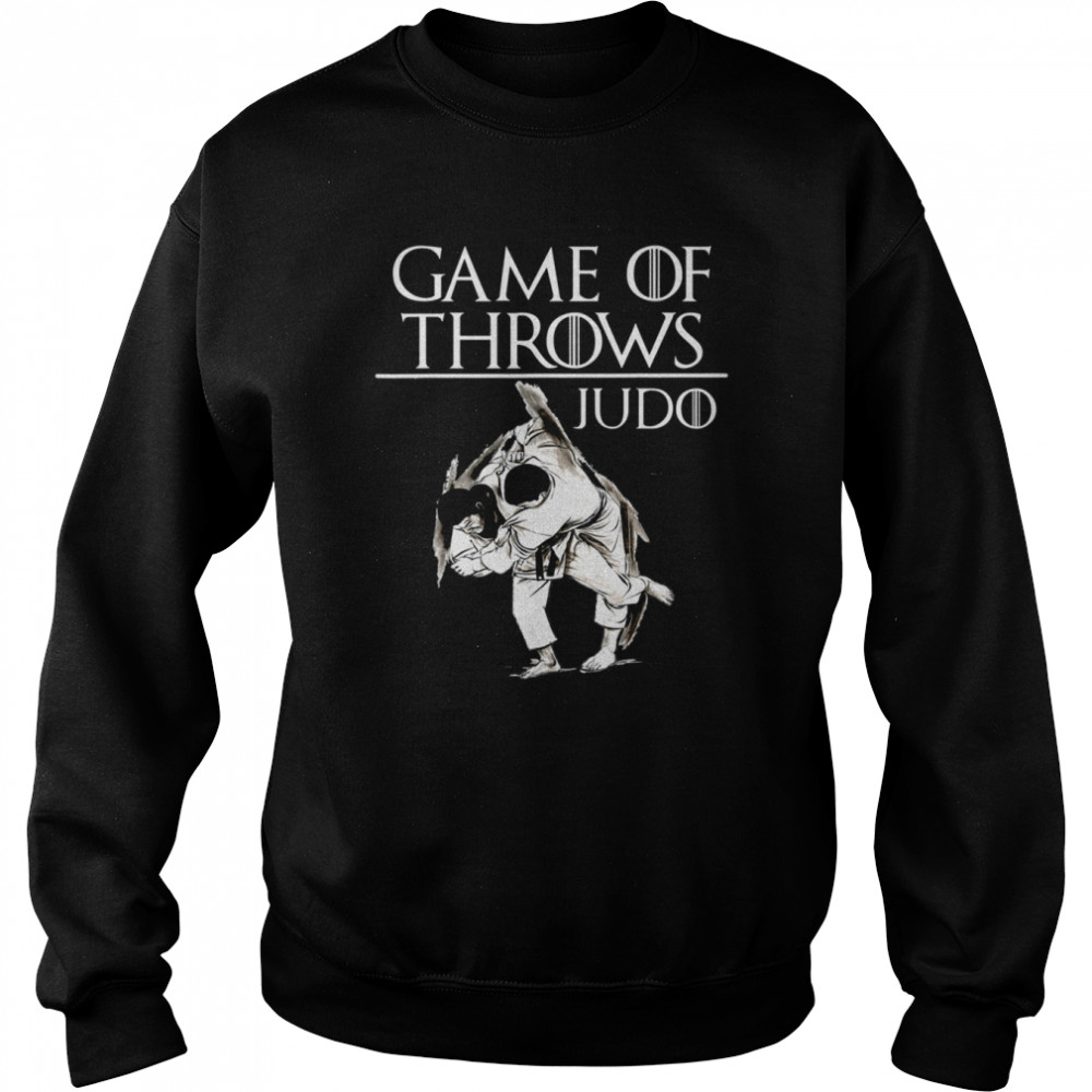 Game Of Throws Judo Game Of Thrones Font Shirt Unisex Sweatshirt