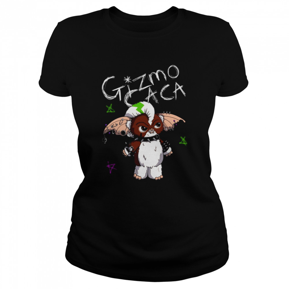 Gremlins Stripe Gizmo Caca Star Wars Shirt Classic Women'S T-Shirt