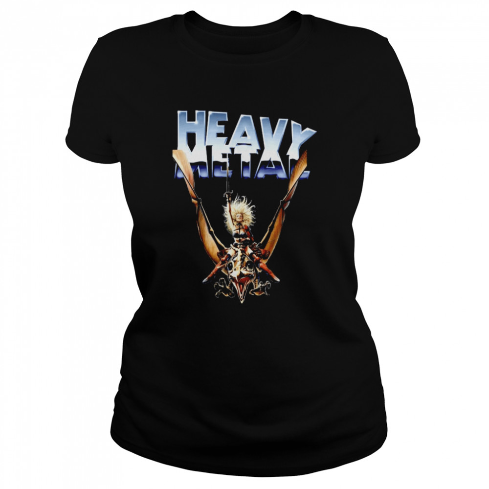 Heavy Metal Movie Horror Shirt Classic Womens T Shirt