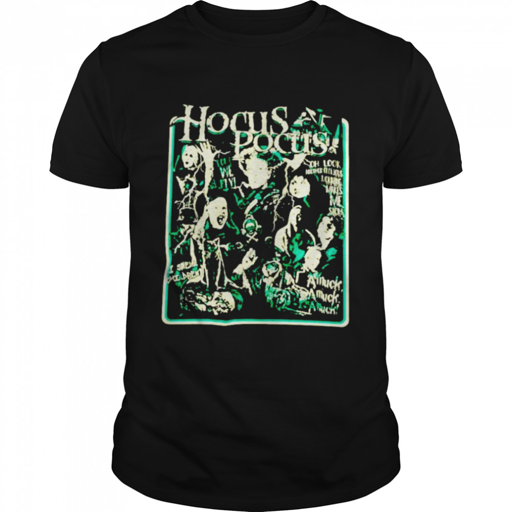 Hocus Pocus Halloween vibes shirt