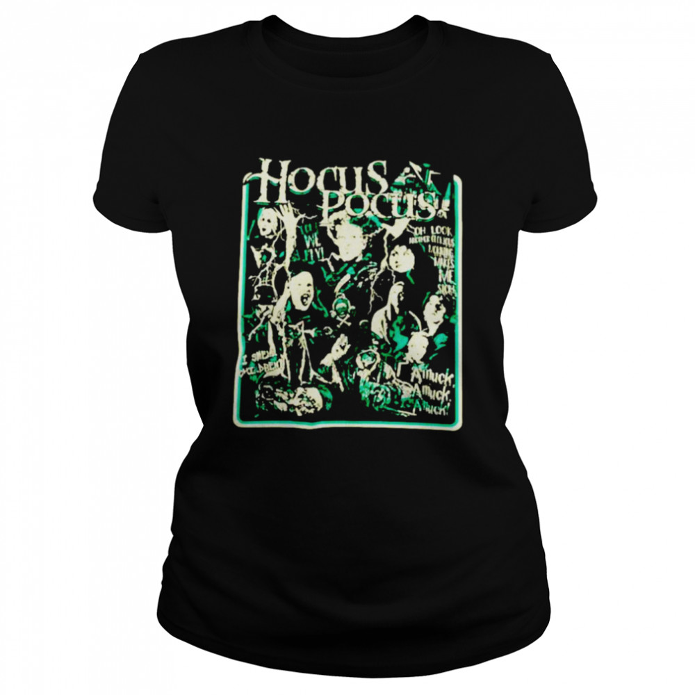 Hocus Pocus Halloween Vibes Shirt Classic Women'S T-Shirt
