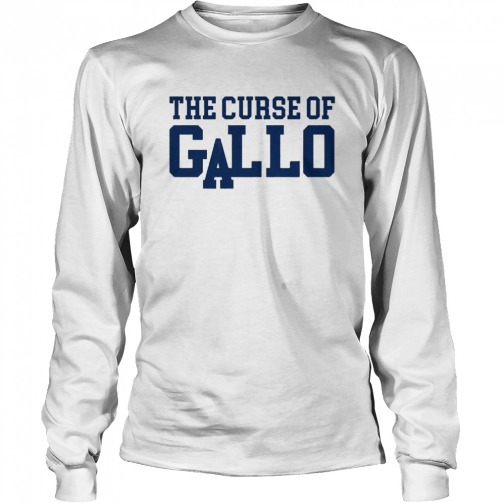 Joey Gallo The Curse Of Gallo Shirt Long Sleeved T-Shirt