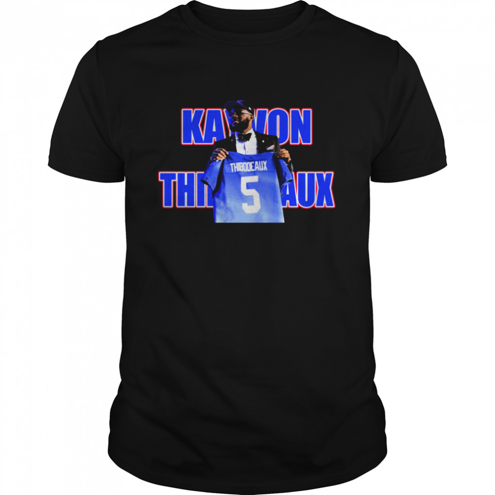 Kayvon Thibodeaux NY Giants Football shirt
