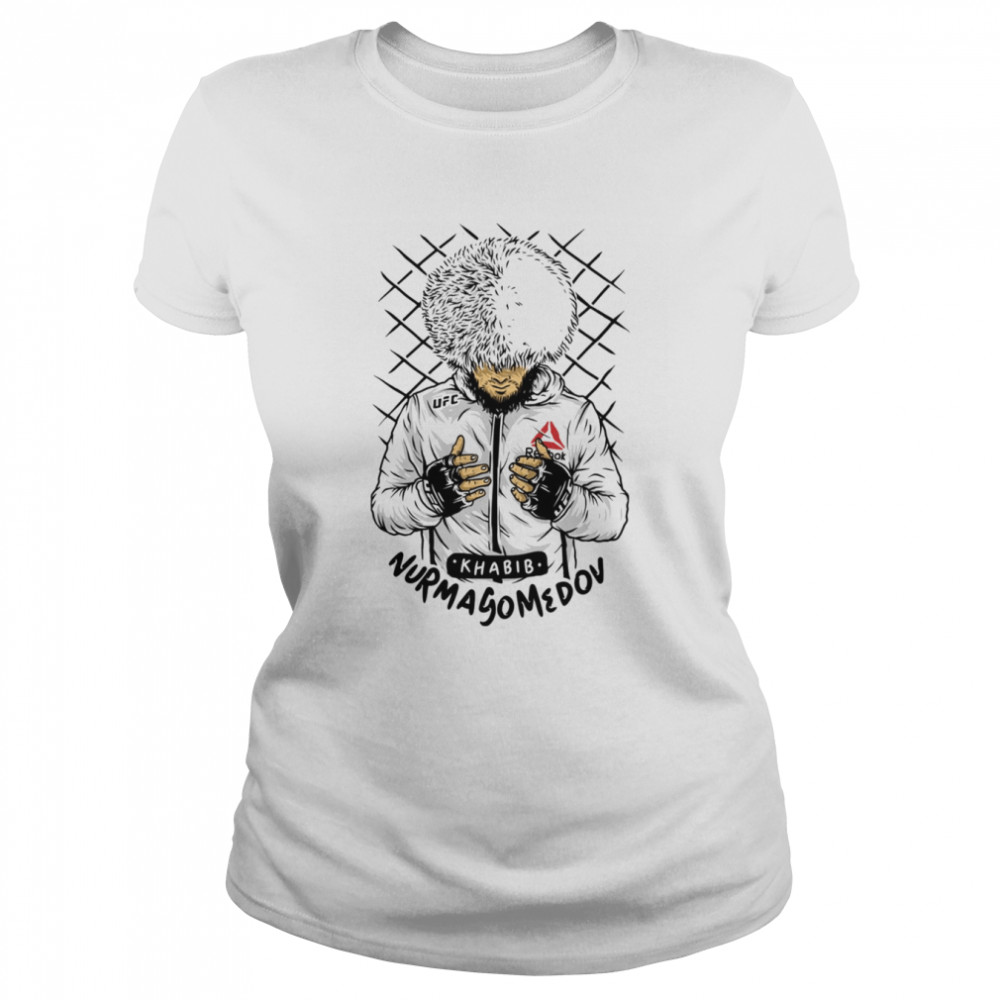 Khabib The Eagle Nurmagomedov Shirt Classic Womens T Shirt
