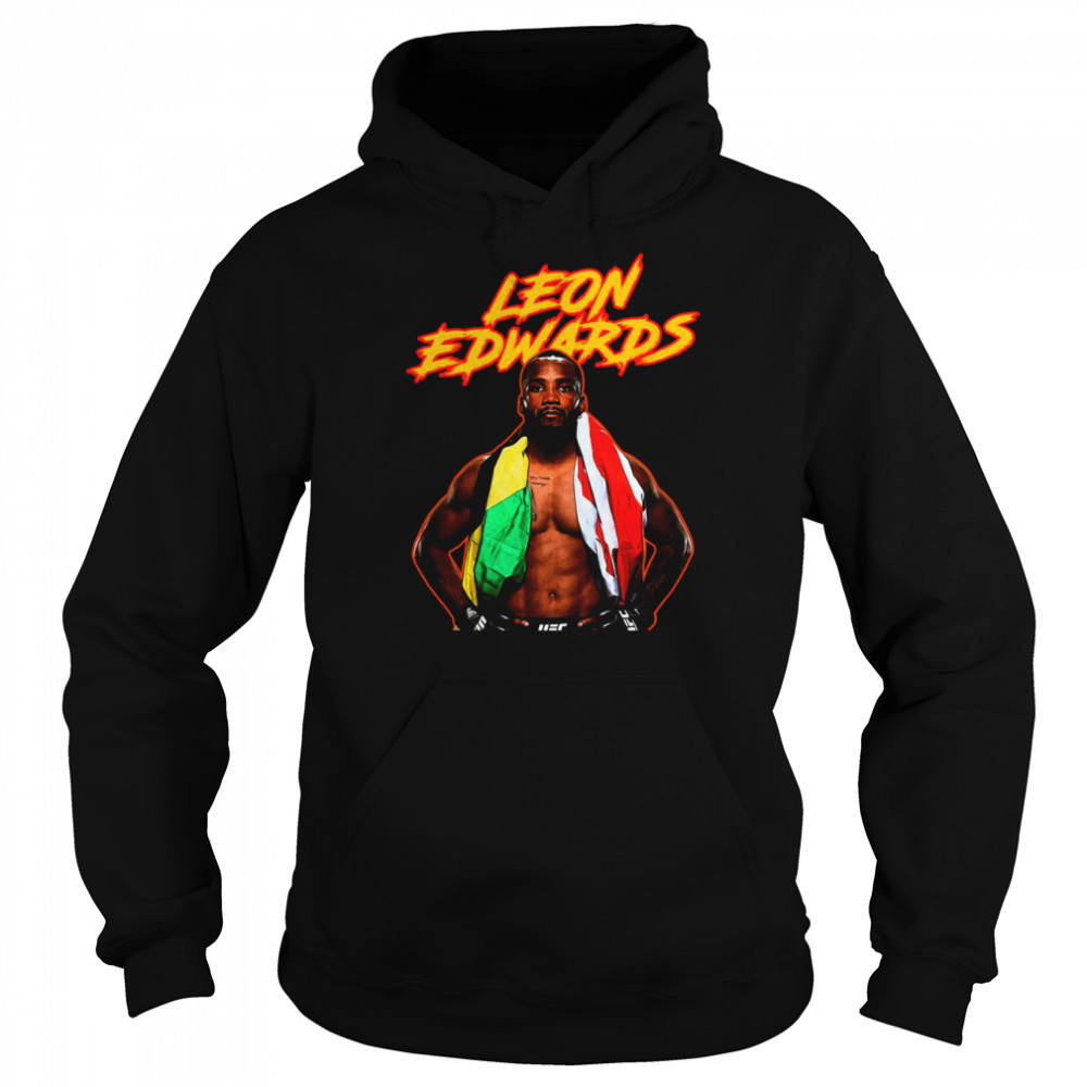 Leon Edwards Ufc Fighter Shirt Unisex Hoodie