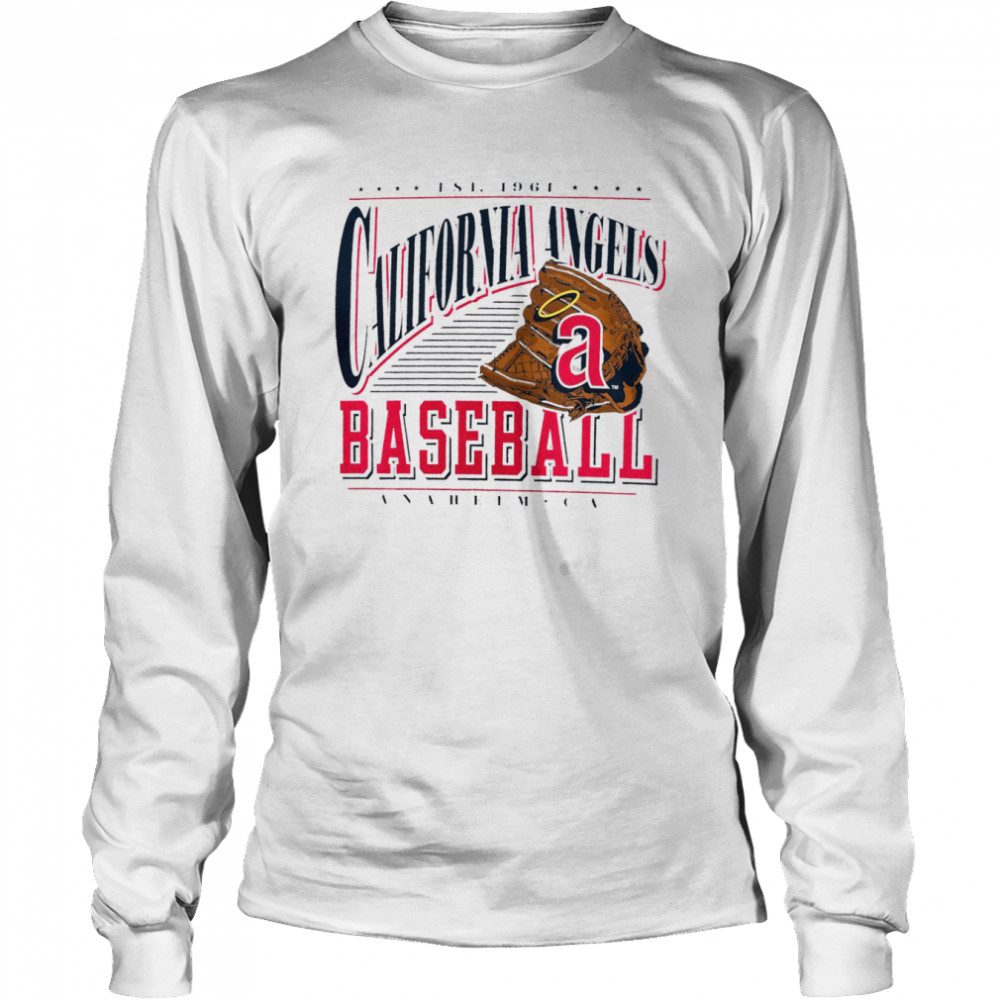 Los Angeles Angels Cooperstown Collection Winning Time T Long Sleeved T Shirt