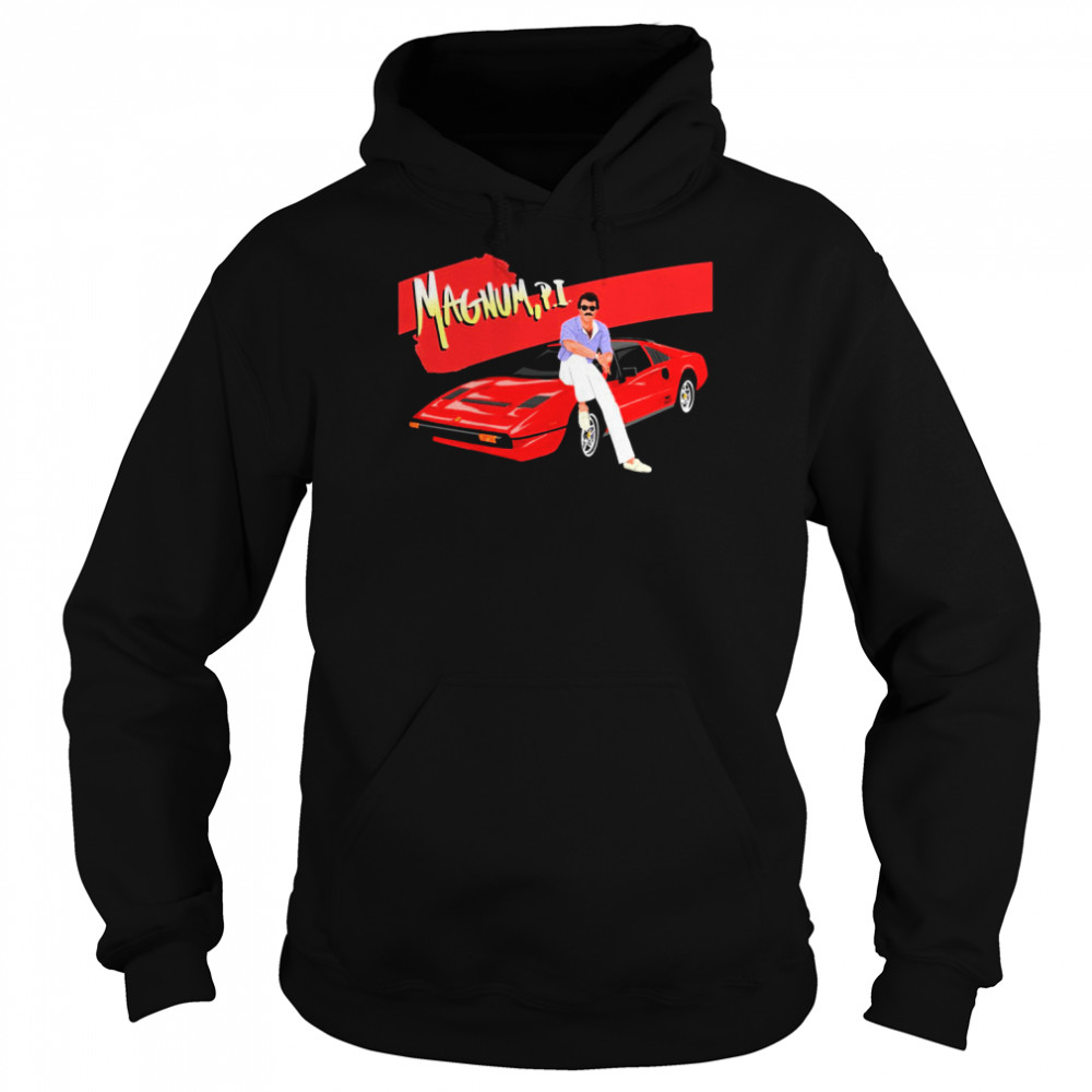 Magnum Red Car Clint Eastwood Shirt Unisex Hoodie
