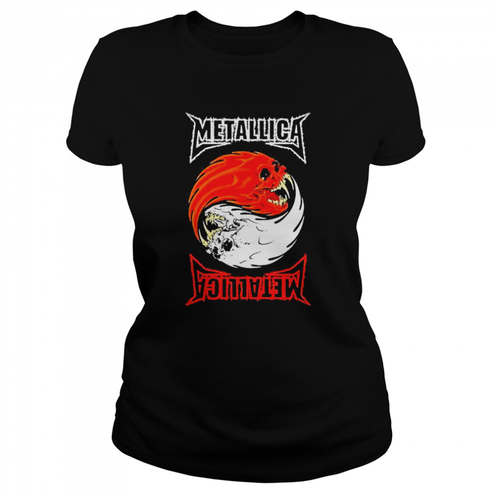 Metallica Yin Yang 2022 Classic Womens T Shirt
