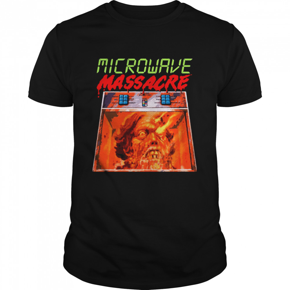 Microwave Massacre Horror shirt