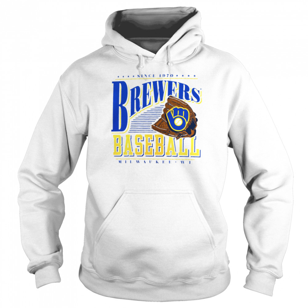 Milwaukee Brewers Cooperstown Collection Winning Time T- Unisex Hoodie