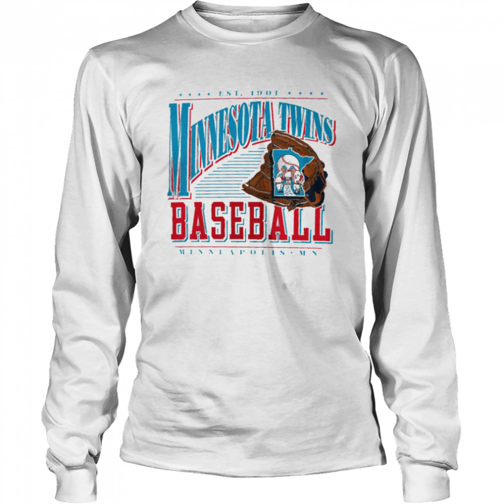 Minnesota Twins Cooperstown Collection Winning Time T Long Sleeved T Shirt