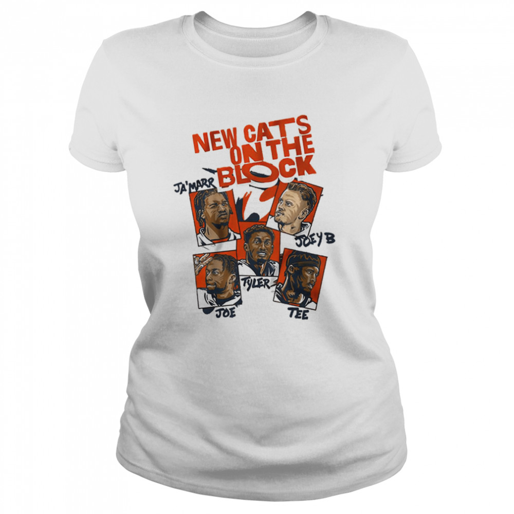 New Cats On The Block Cincinnati Bengals Shirt Classic Womens T Shirt