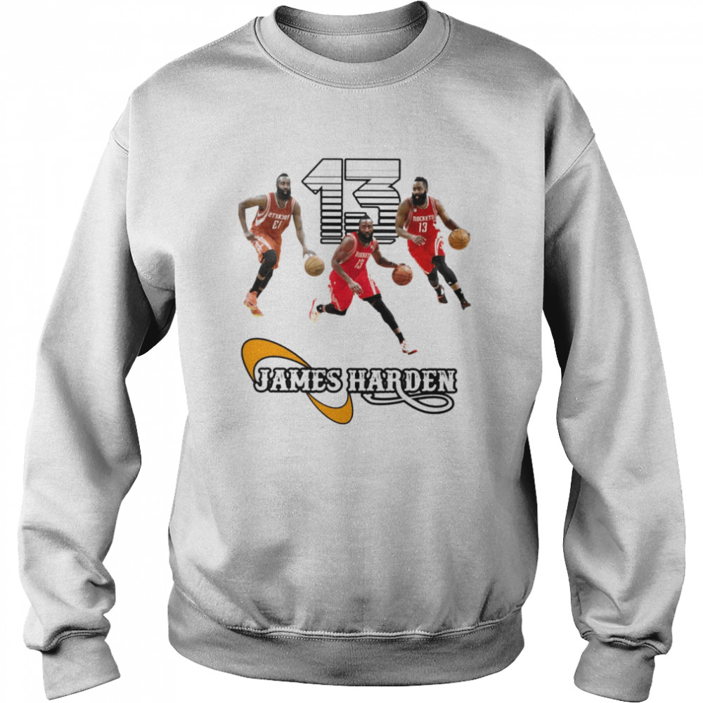 No 13 James Harden Sixers Basketball Shirt Unisex Sweatshirt