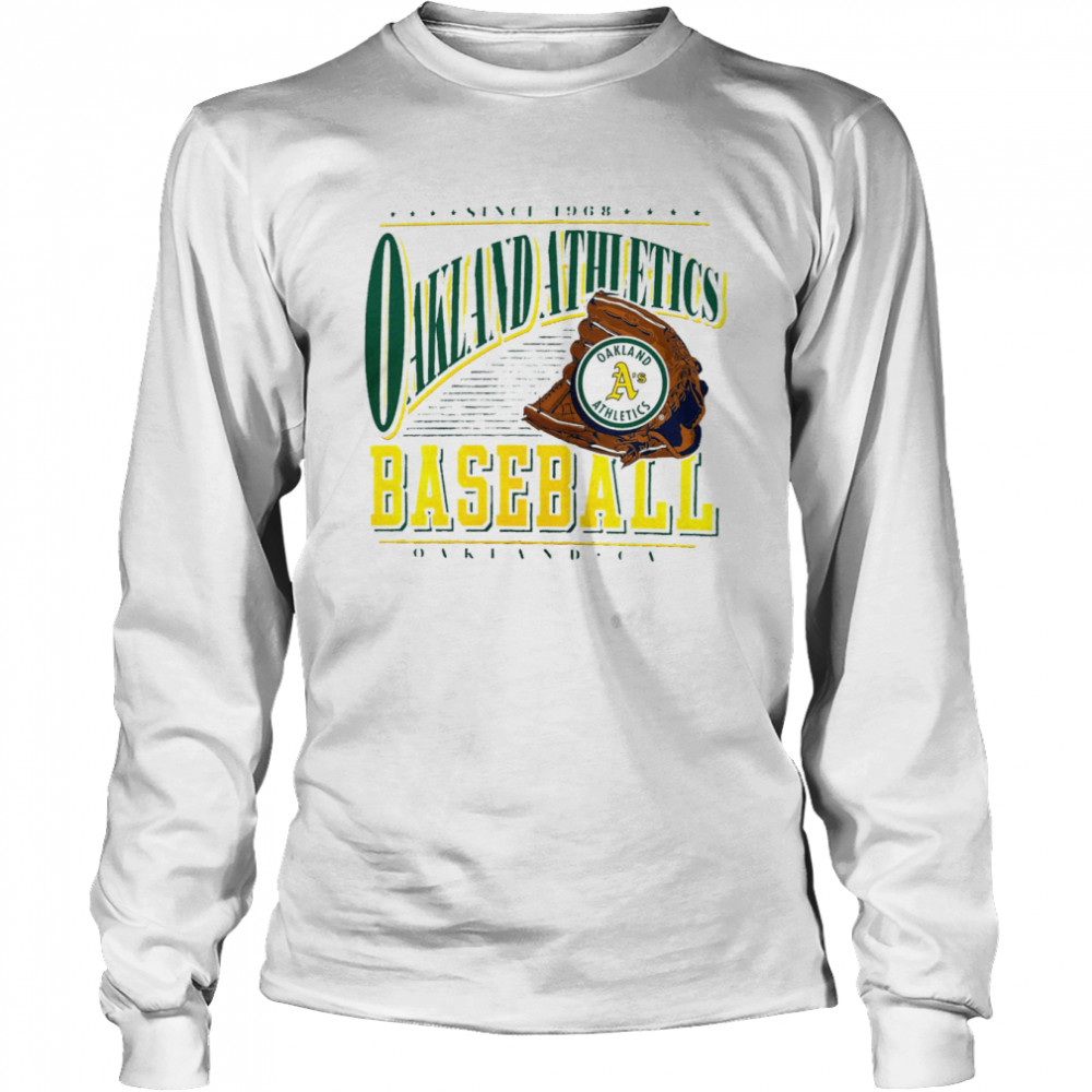 Oakland Athletics Cooperstown Collection Winning Time T- Long Sleeved T-Shirt