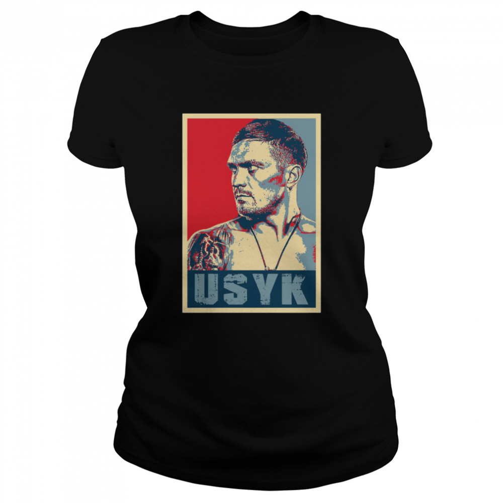 Oleksandr Usyk Hope Shirt Classic Womens T Shirt