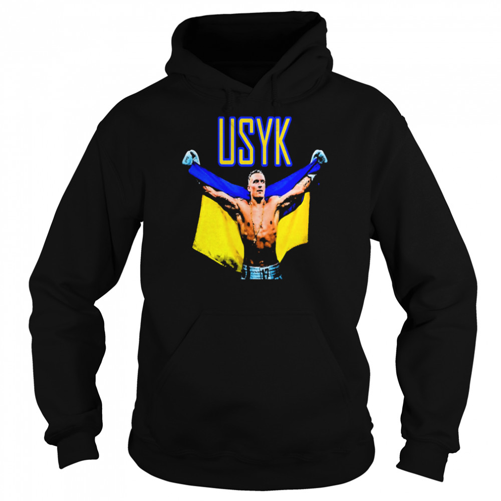 Oleksandr Usyk Wins Ukraine Shirt Unisex Hoodie