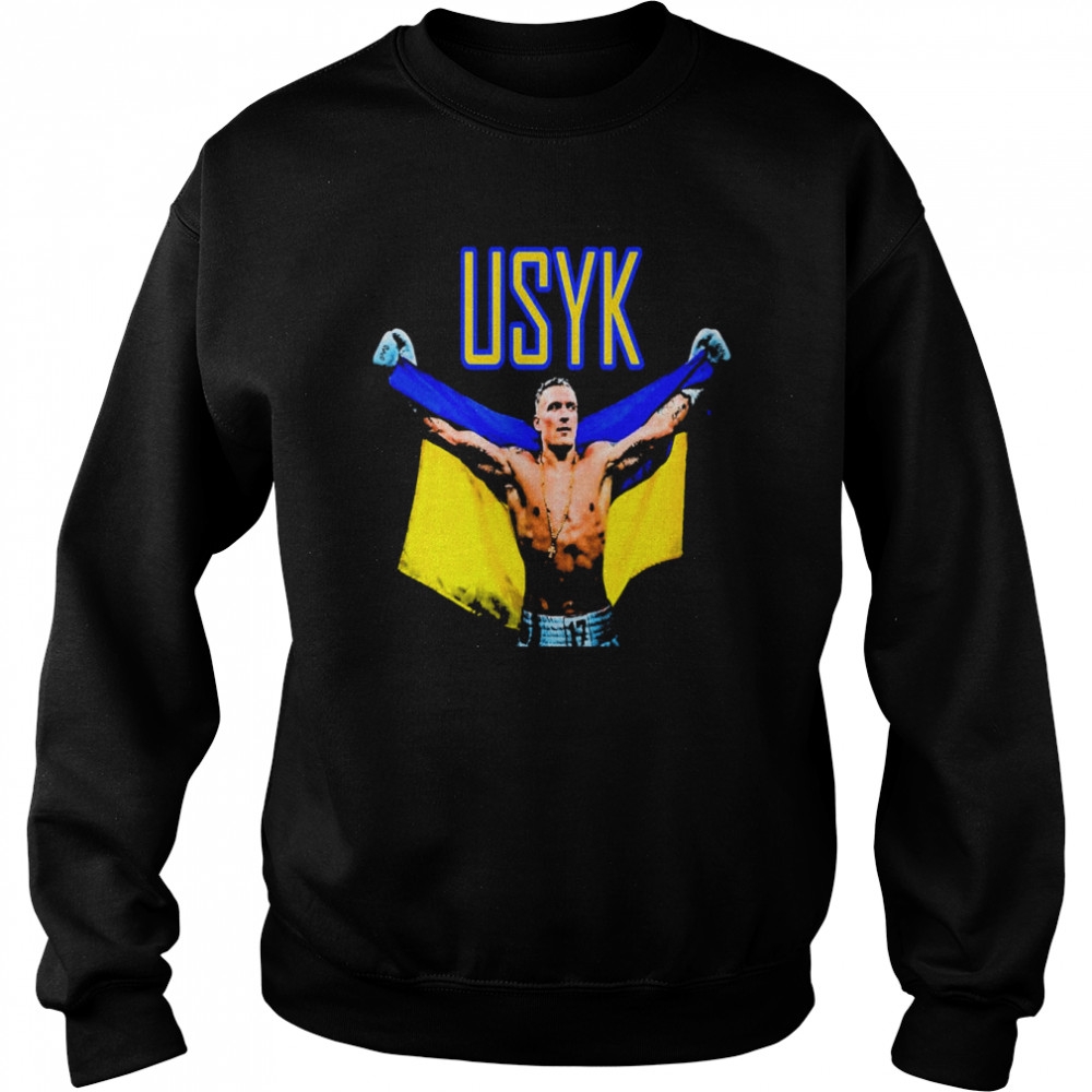Oleksandr Usyk Wins Ukraine Shirt Unisex Sweatshirt