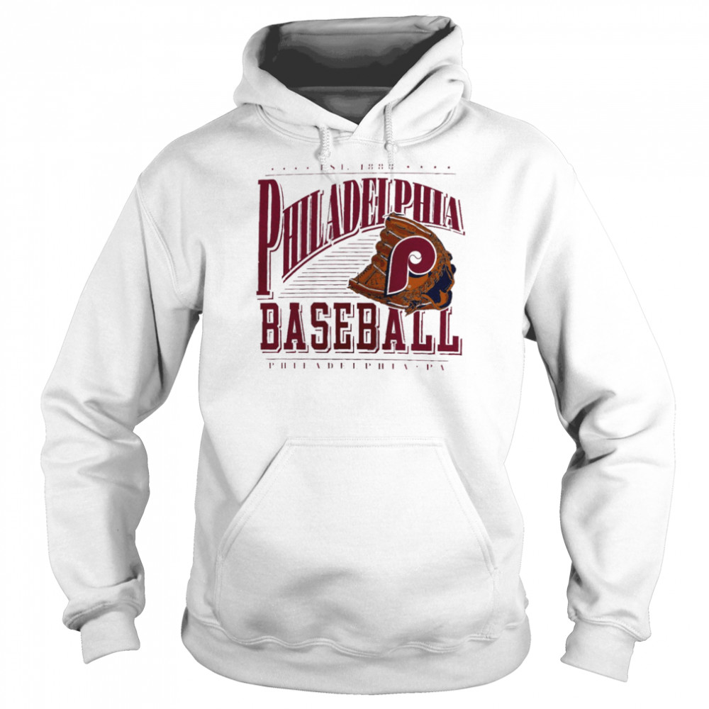 Philadelphia Phillies Cooperstown Collection Winning Time T Unisex Hoodie