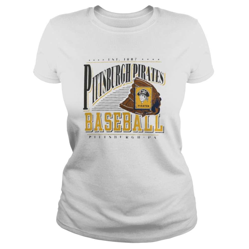 Pittsburgh Pirates Cooperstown Collection Winning Time T- Classic Women'S T-Shirt