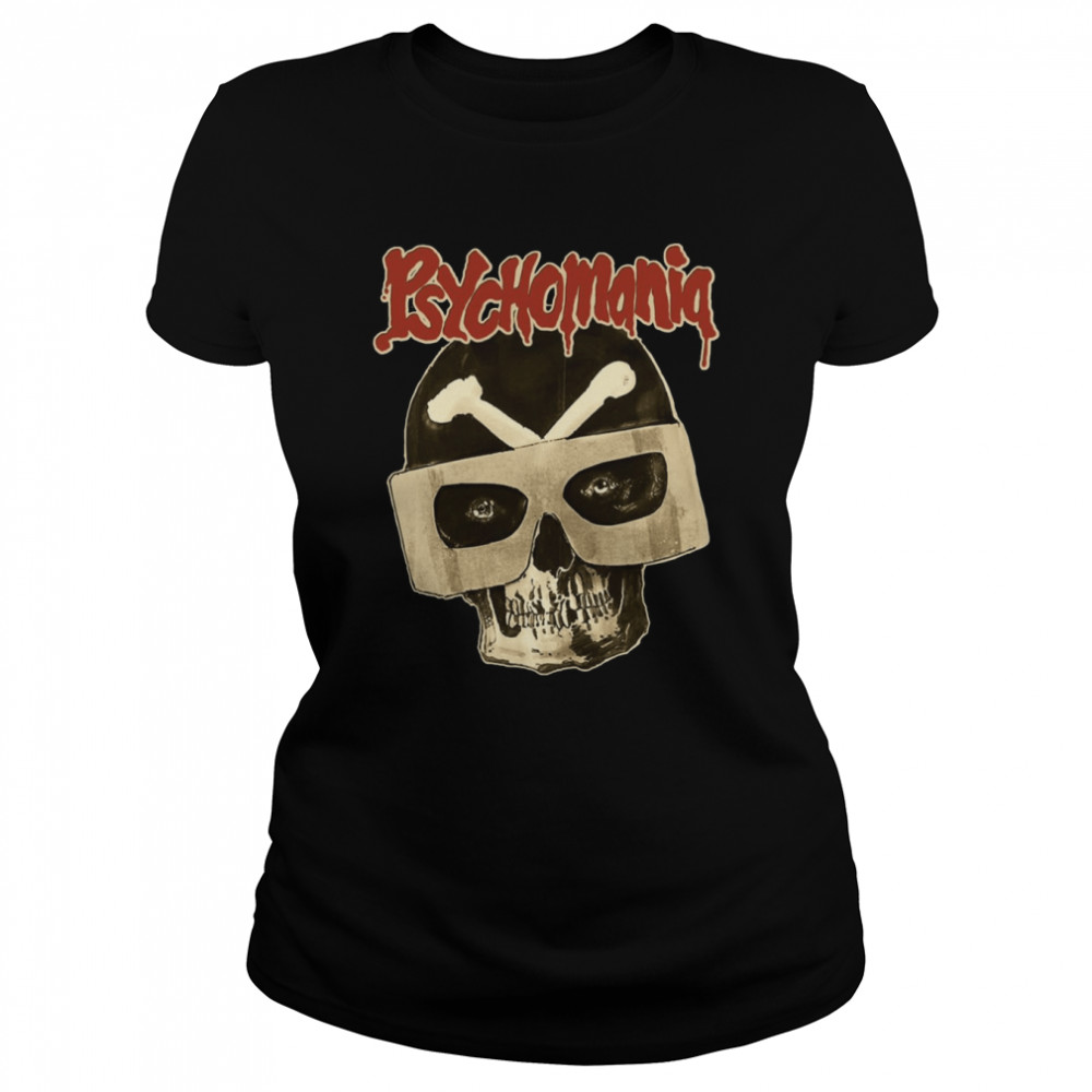 Psychomania 1973 Horror Biker Shirt Classic Womens T Shirt