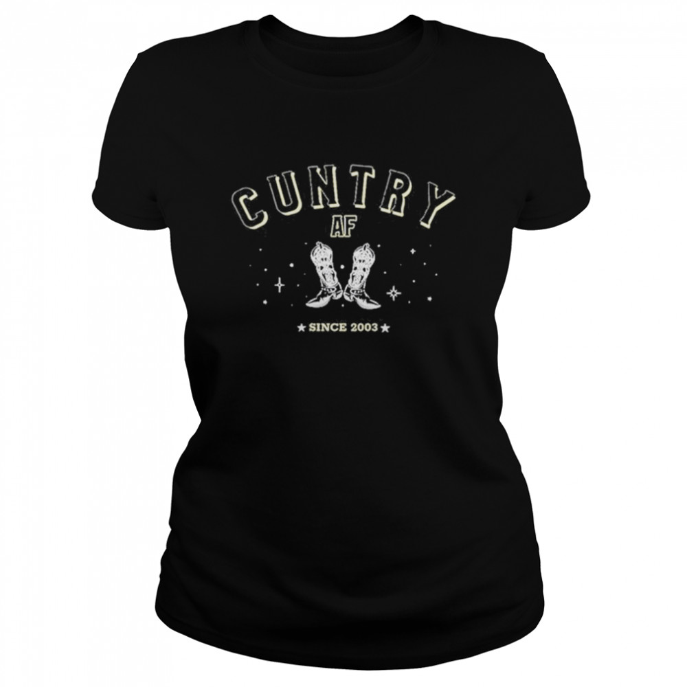 Sadie Crowell Cuntry Af Classic Womens T Shirt