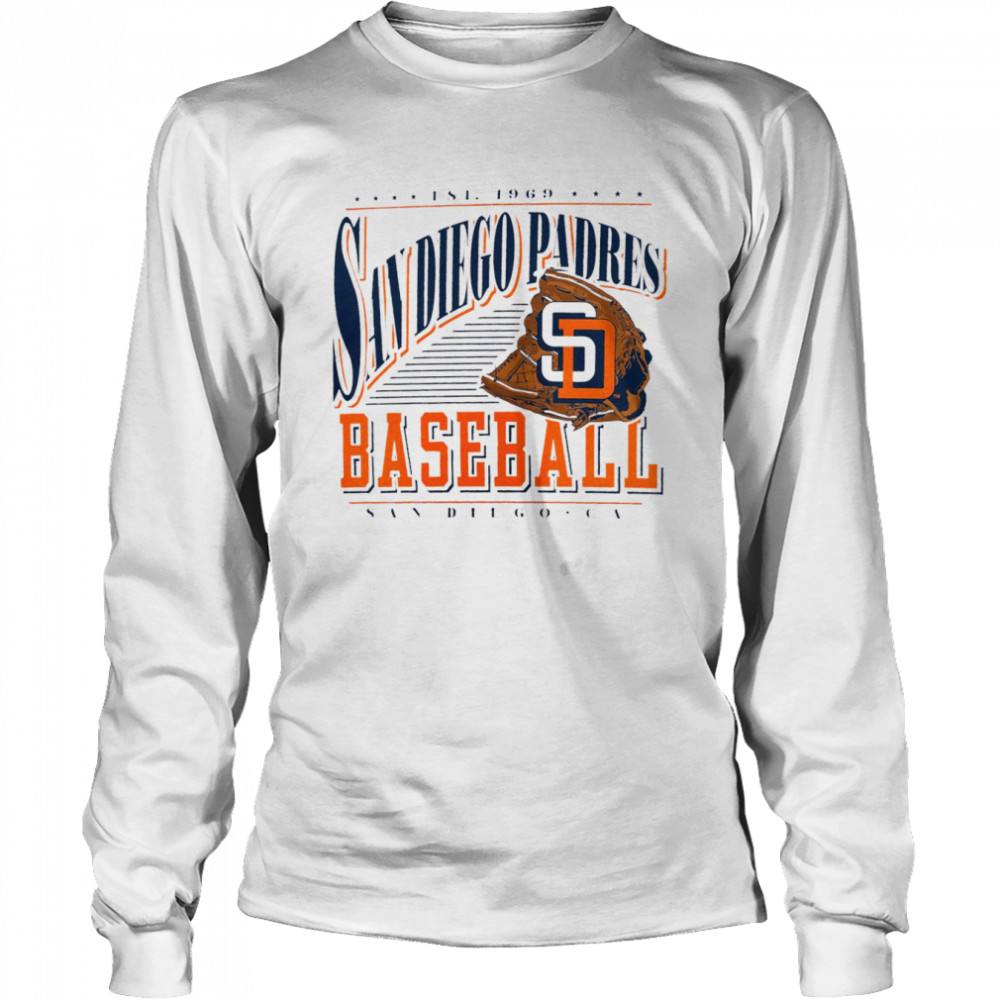 San Diego Padres Cooperstown Collection Winning Time T- Long Sleeved T-Shirt