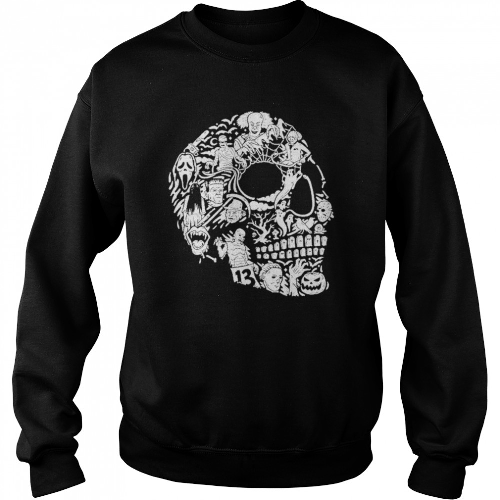 Skull Horrorween  Unisex Sweatshirt