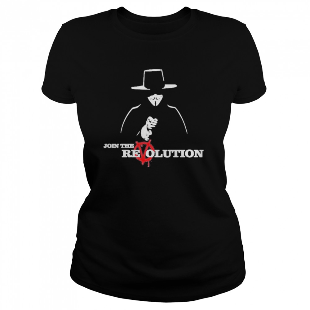 The Join The Revolution  Classic Women'S T-Shirt