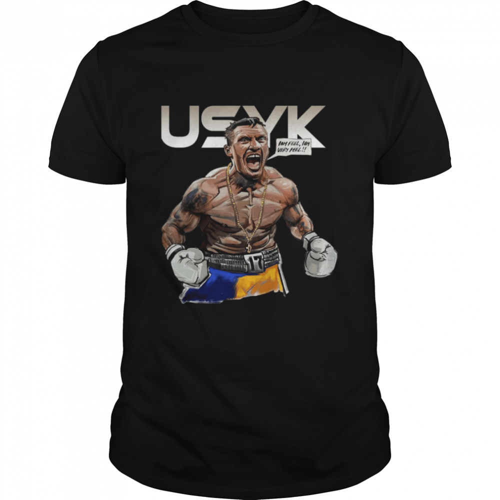 Vintage Oleksandr Usyk I Am Very Feel Heavyweight Champ shirt