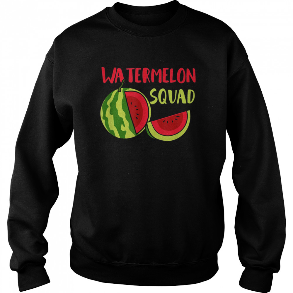 Watermelon Squad Tropical Fruits T- Unisex Sweatshirt