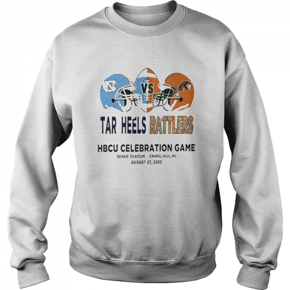 Best North Carolina Tar Heels Vs Florida Am Hbcu Celebration Game Shirt Unisex Sweatshirt