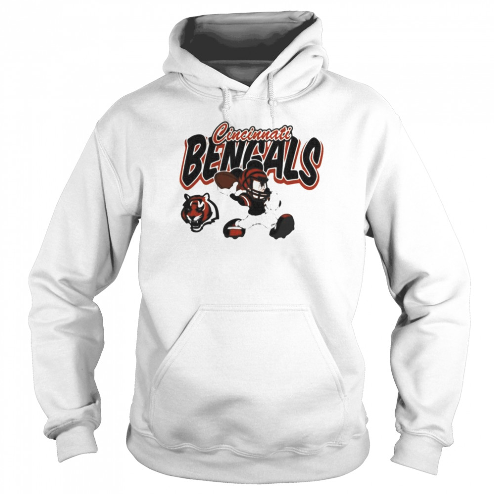 Cincinnati Bengals Football Team Mickey Shirt Unisex Hoodie
