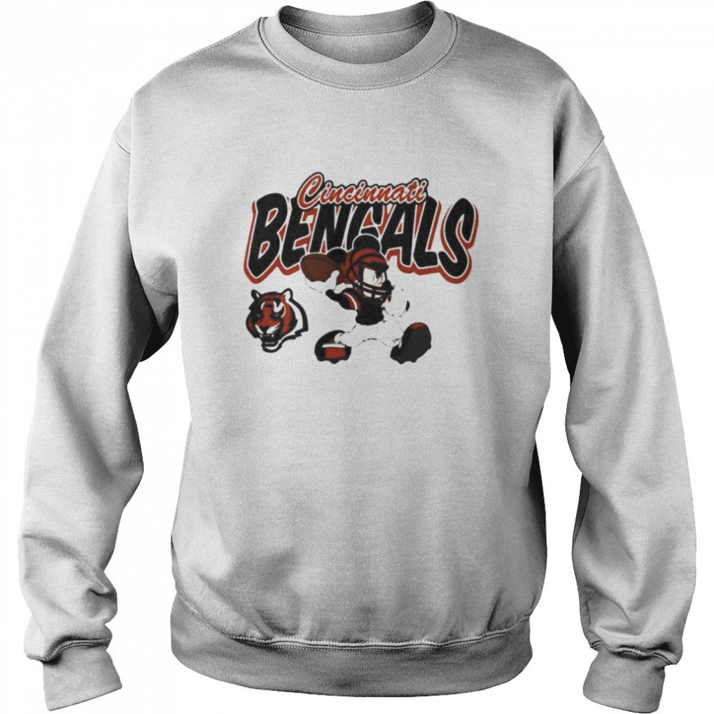 Cincinnati Bengals Football Team Mickey Shirt Unisex Sweatshirt