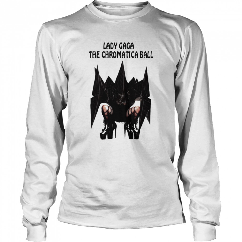 Gaga Chromatica Ball Graphic Shirt Long Sleeved T Shirt