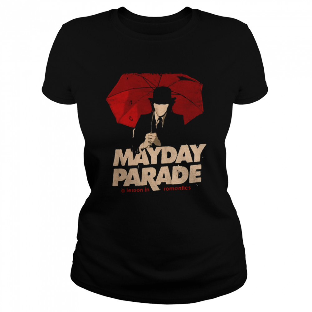 Hands Down Mayday Parade A Lesson In Romontics Mcr Shirt Classic Women'S T-Shirt