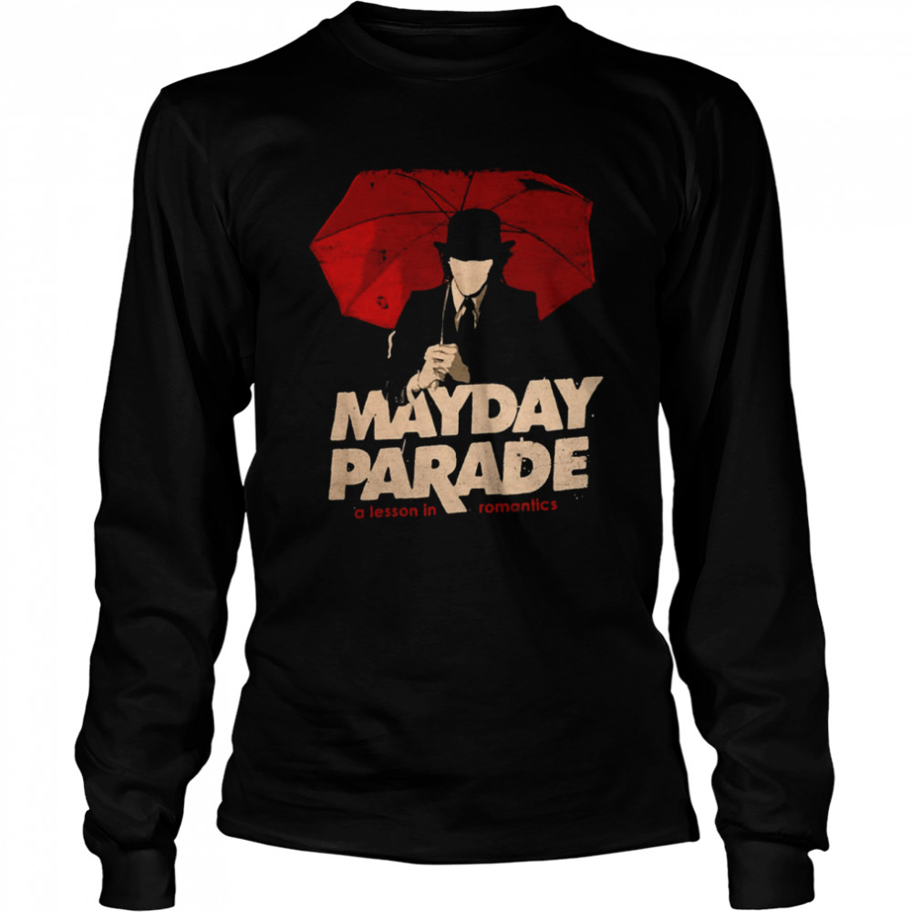 Hands Down Mayday Parade A Lesson In Romontics Mcr Shirt Long Sleeved T-Shirt
