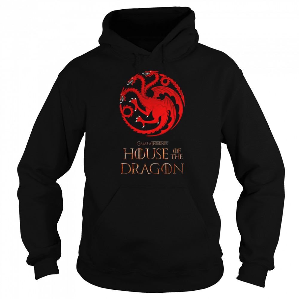 House Of Thedragon Font New Series Shirt Unisex Hoodie