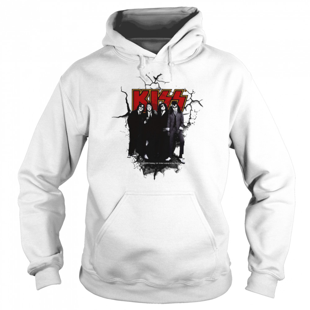 Kiss The Band Dressed To Kill Red Shirt Unisex Hoodie