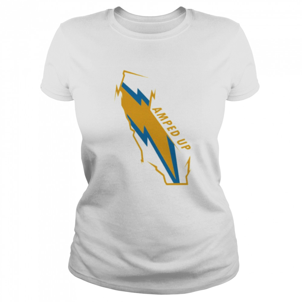 Los Angeles Chargers Amped Up Shirt Classic Womens T Shirt